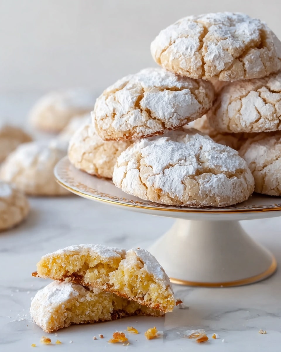 Holiday Perfect: Versatile Chewy Amaretti Italian Cookie Recipe